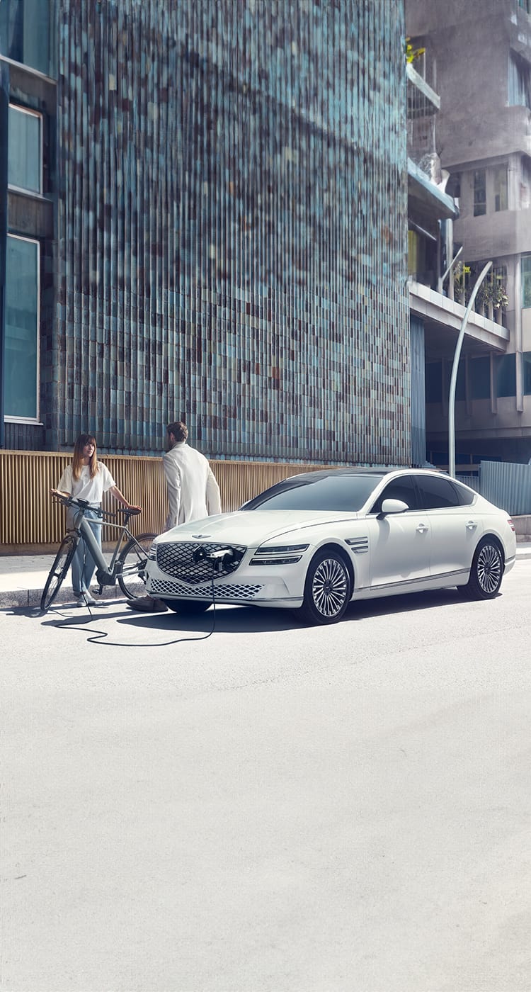 Genesis Electrified G80 בהטענה