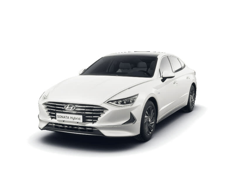 סונטה היברידית צבע לבן צילום מקדימה