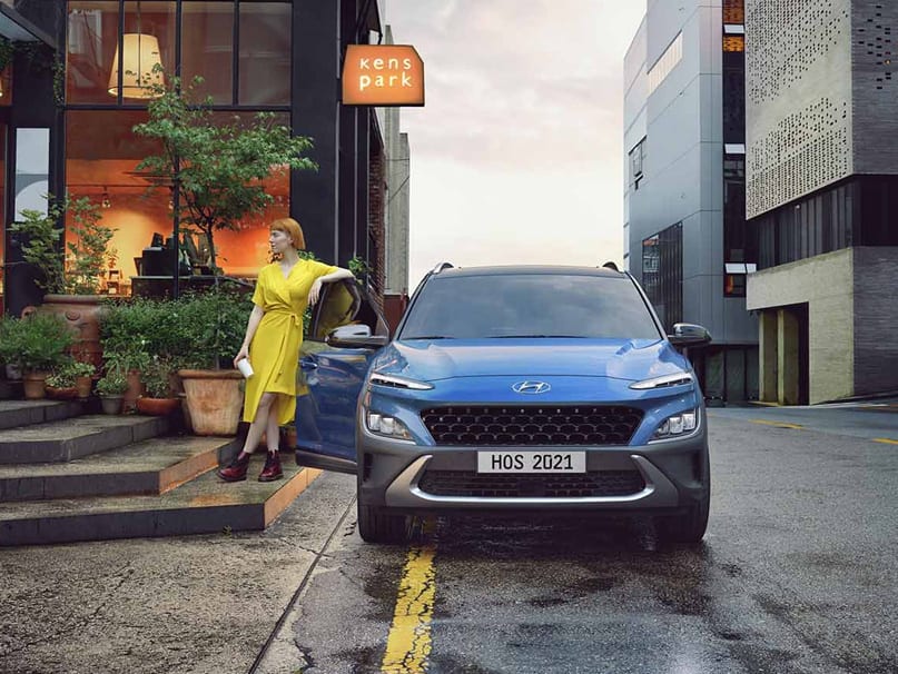 מכונית חדשה בראש אקסטרה שקט