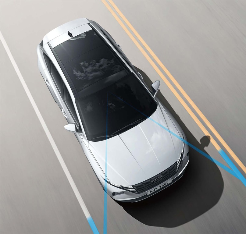 תיקון סטייה מנתיב (LKA) - שמירת מרכז נתיב (LFAׂ)