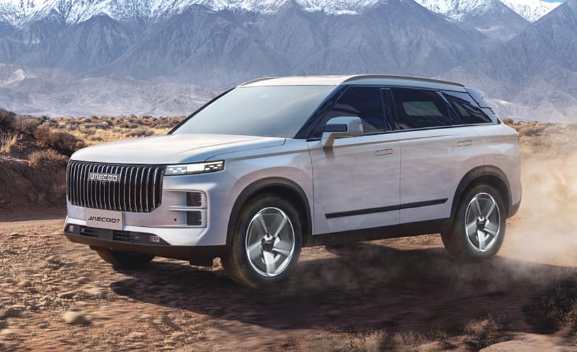 מותג JAECOO למשפחות נוסע בשטח