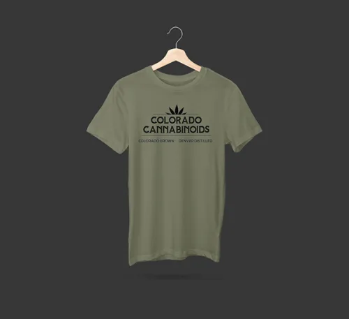 MilitaryGreenTeeonBlackresized