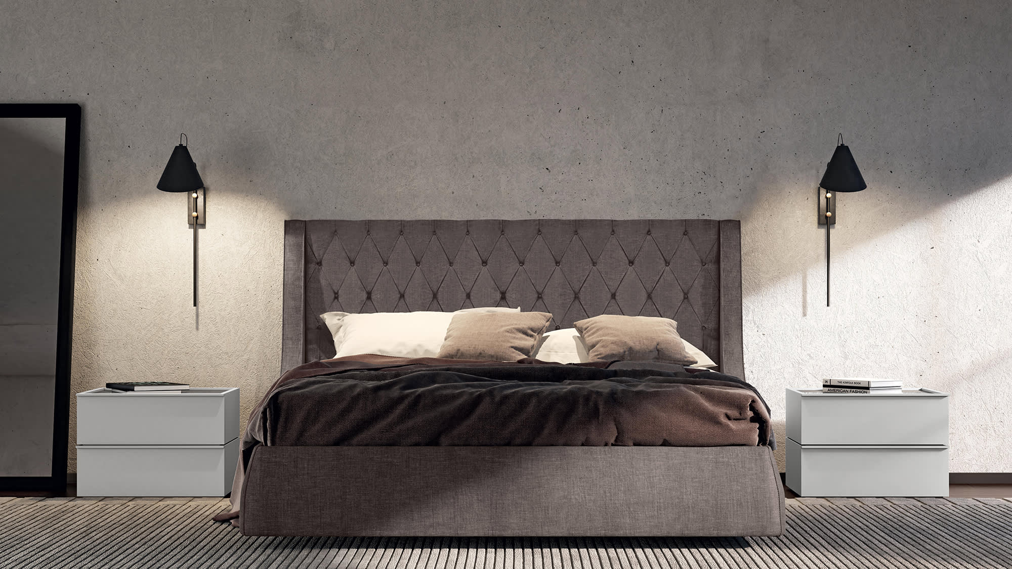 Letto Matrimoniale Con Testata Liebe Febal Casa