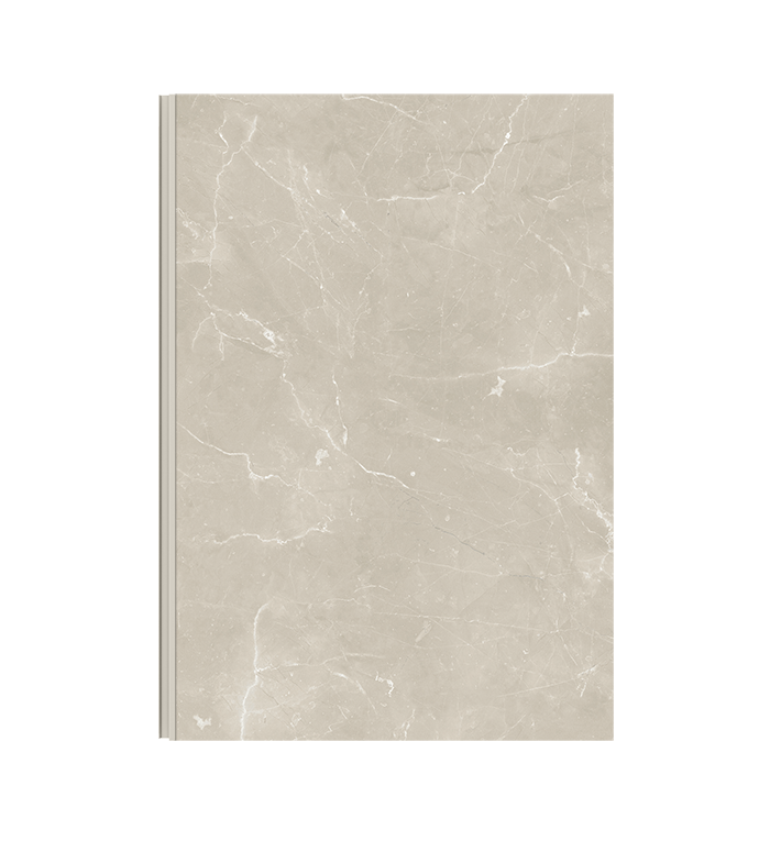 Anta marmo botticino - Maniglia grigio dorian
