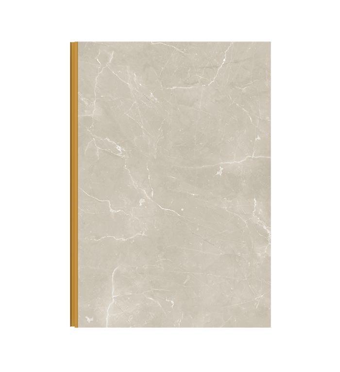 Anta marmo botticino - Maniglia miele