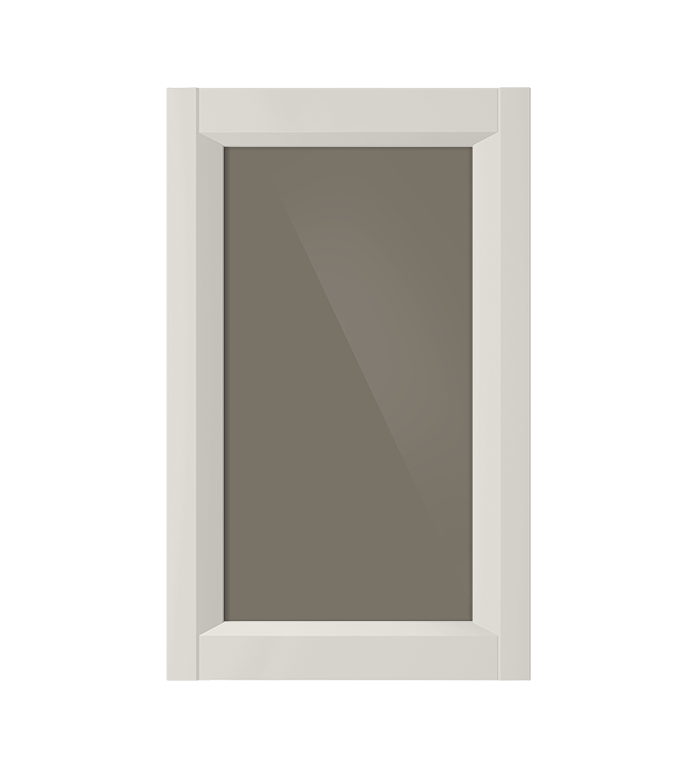 Laccato opaco Grigio città - Vetro stopsol