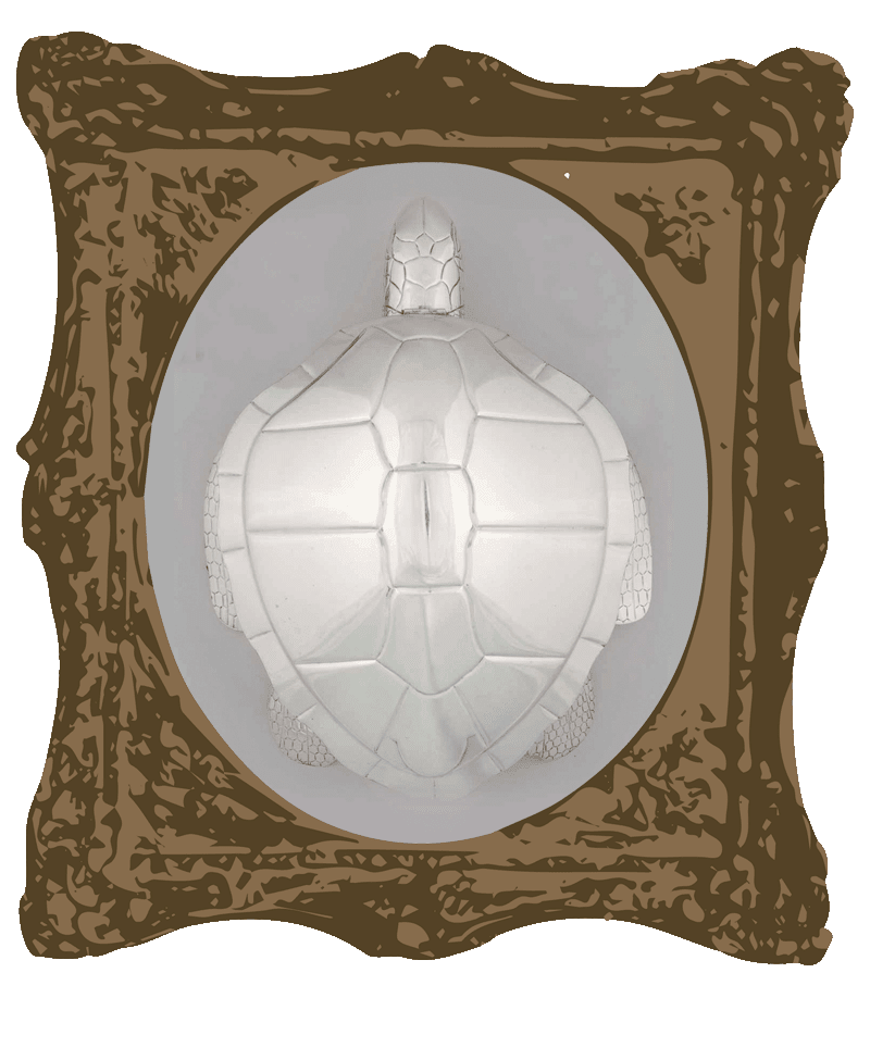 Soup tureen in the shape of a turtle