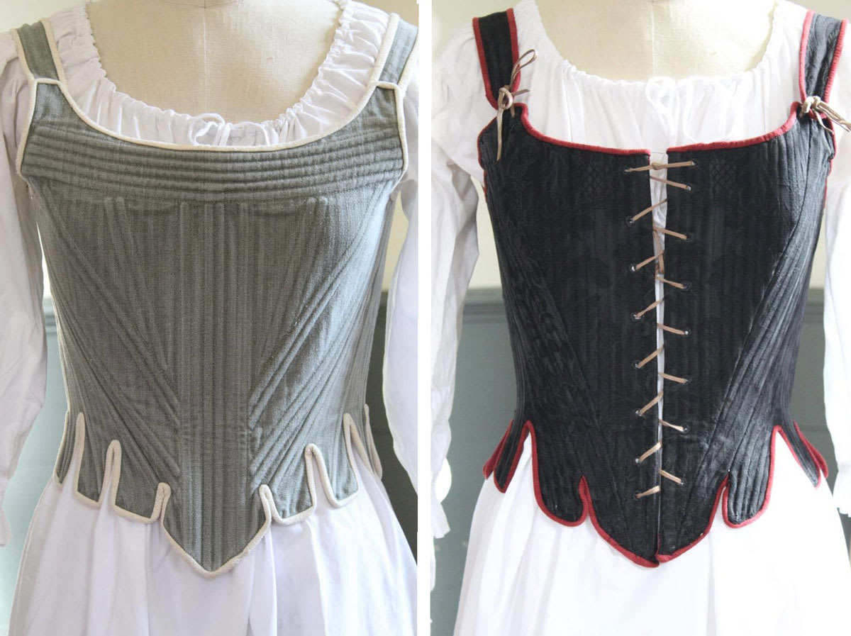 The History of the Corset  18th century costume, 18th century clothing, 18th  century fashion