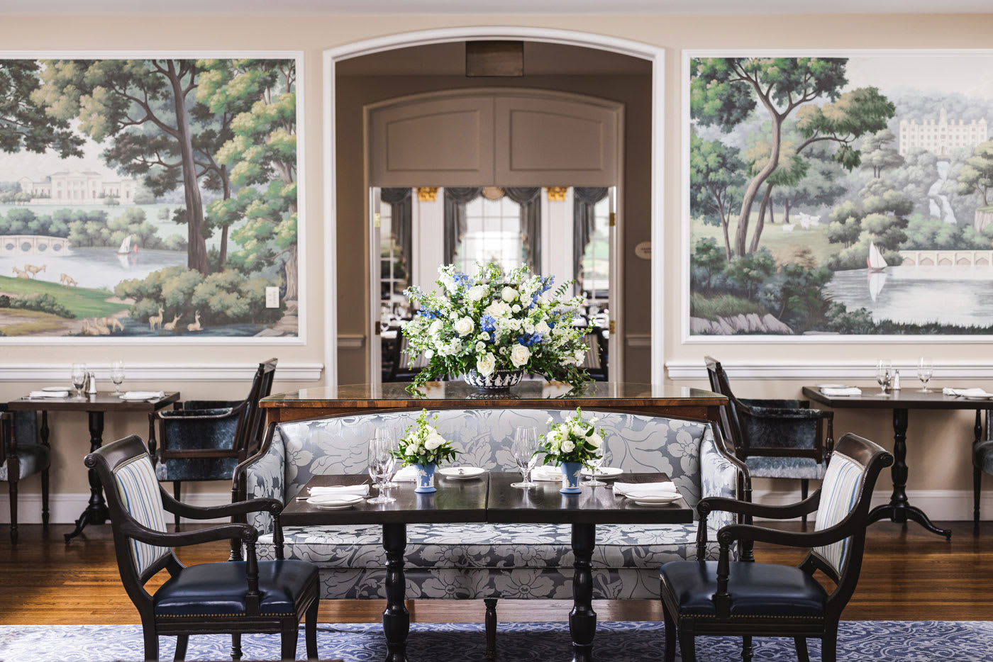 Terrace & Goodwin Rooms at Williamsburg Inn