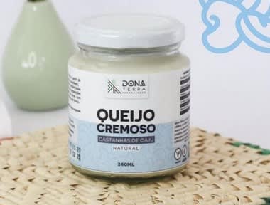 Queijo Cremoso de Castanha de Caju - 240 ml