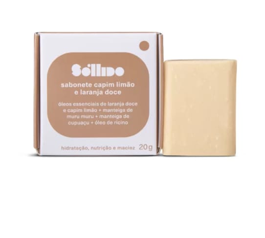Sabonete Capim Limão e Laranja Doce Mini - 20g - óleos essenciais de laranja doce, capim limão + manteiga de muru muru + manteiga de cupuaçú + óleo de ricino - Possui uma ação antioxidante, antimicrobiana e adstringente, que limpa sem ressecar, além de promover uma maciez e hidratação intensa na pele.