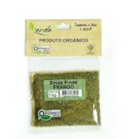 Ervas Finas Orgânica para temperar Frango - 15g (orégano, alecrim, gengibre e açafrão)