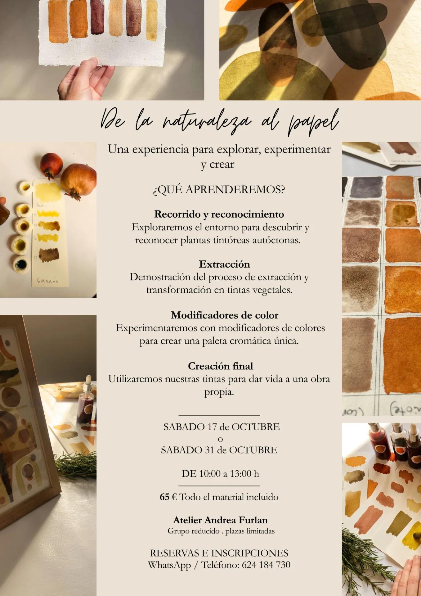 Taller de tintes botanicos
