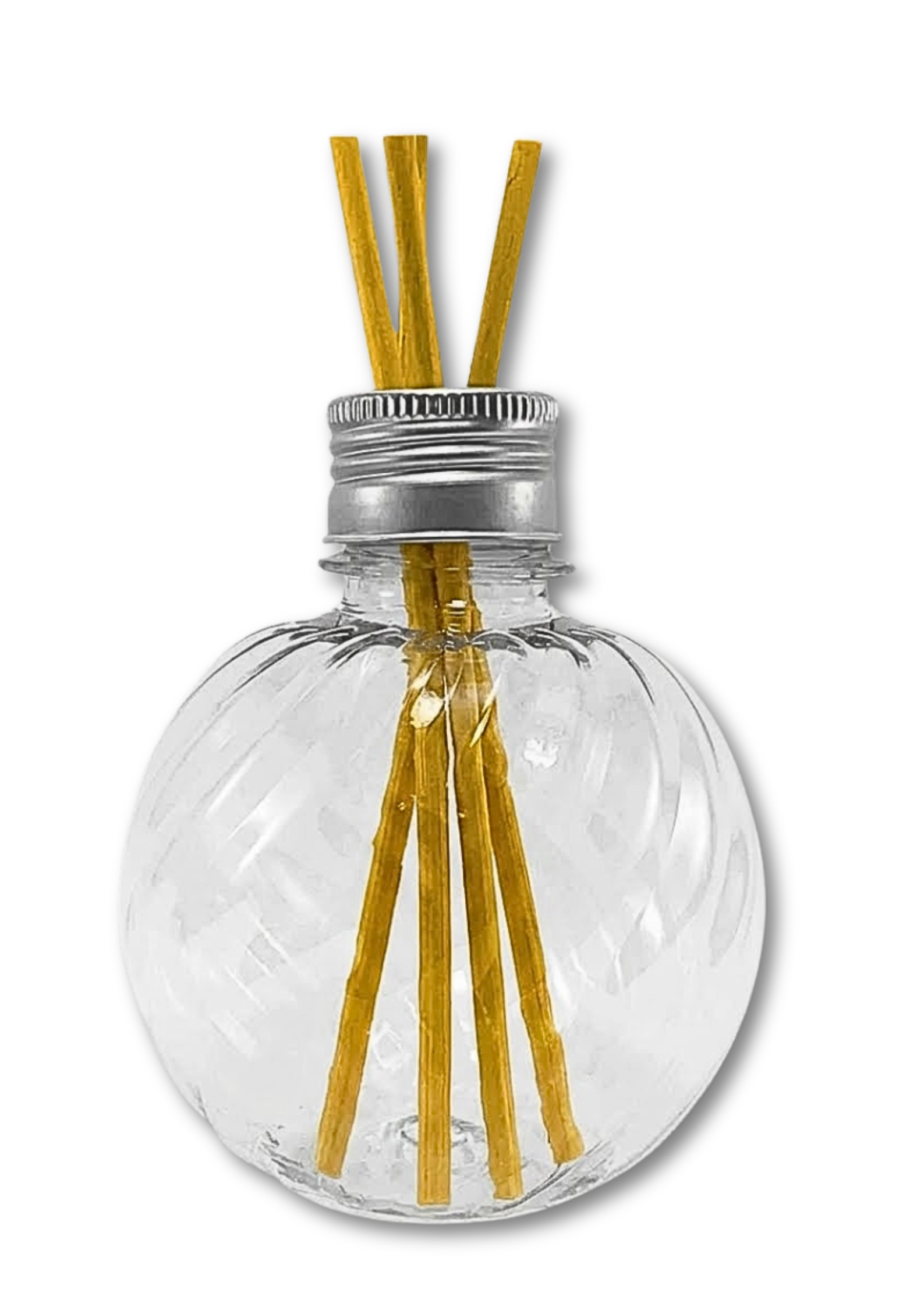 AB250 - Cristal com Tampa Aroma Metal Prata