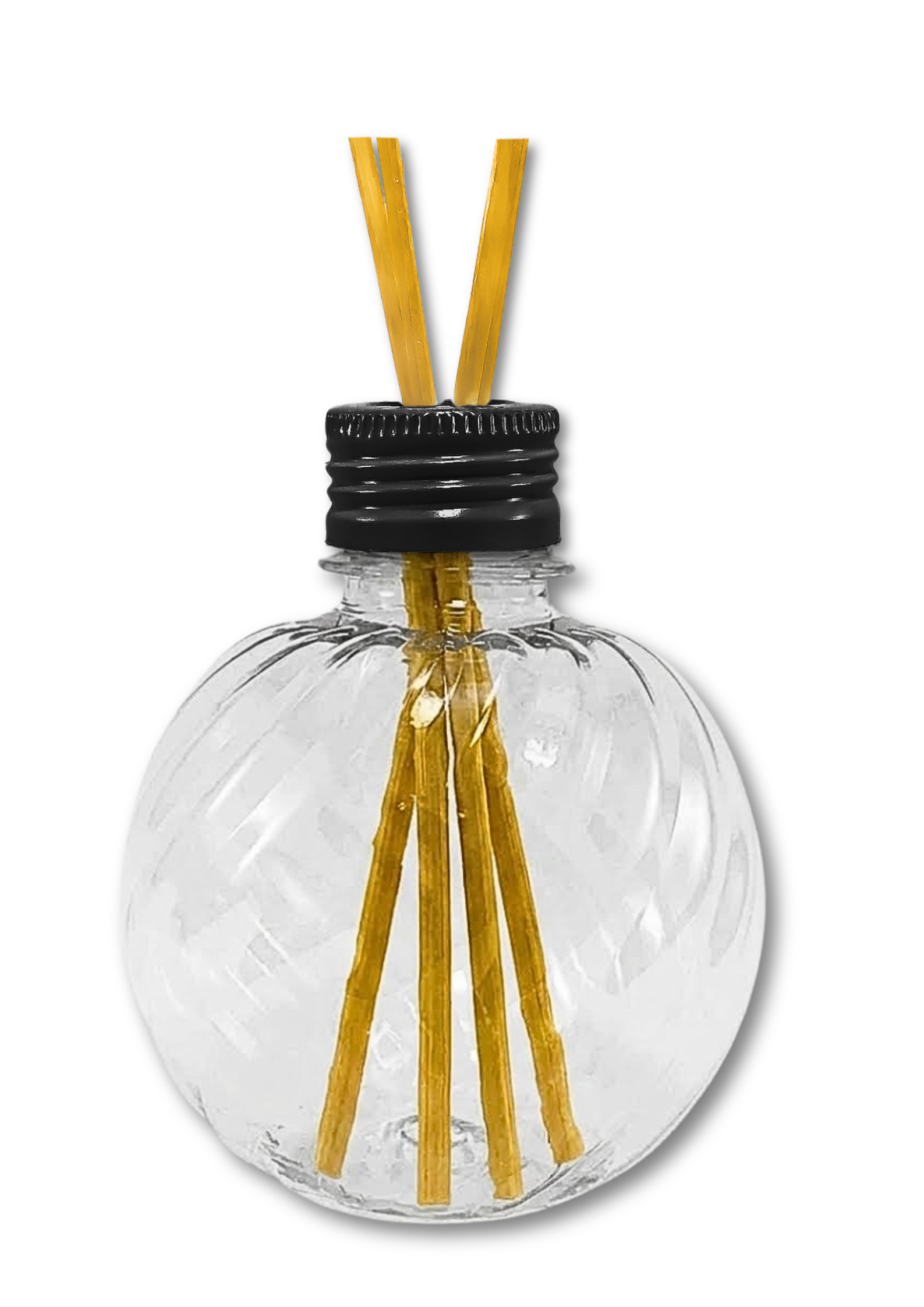 AB250 - Cristal com Tampa Aroma Metal Preto