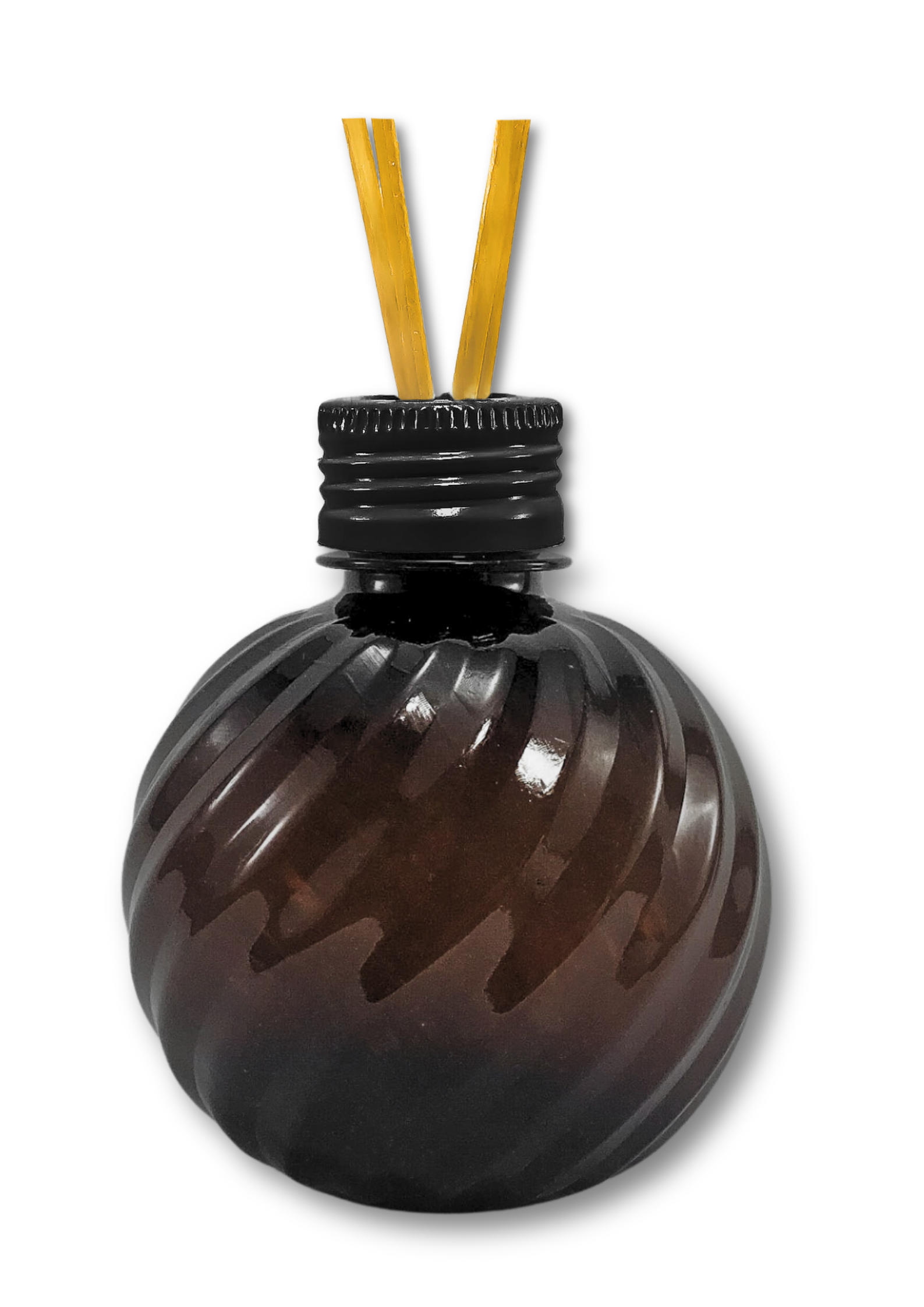 AB250 - Âmbar com Tampa Aroma Metal Preto