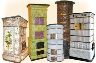 Atelier Damien Spatara Poêle en faïence ancien - AMEUBLEMENT - DÉCORATION
