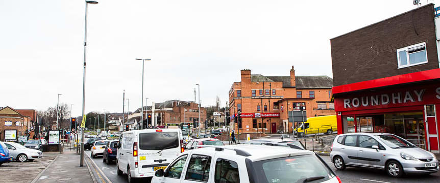 View of Roundhay Road