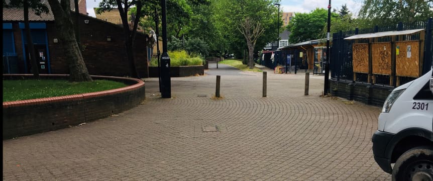 bollard street closure