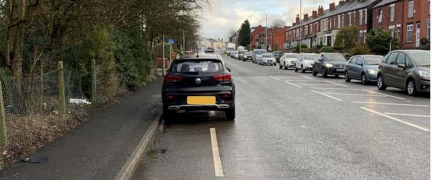 car cycle lane