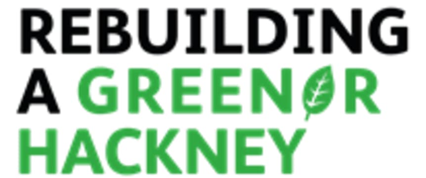 Rebuilding a Greener Hackney logo