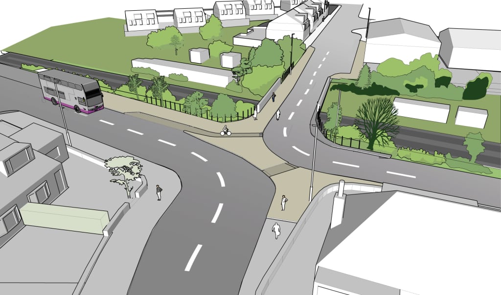 Look Back At Don Street Bridge Option 3 Commonplace Look Back At Don Street Bridge Option 3 Commonplace