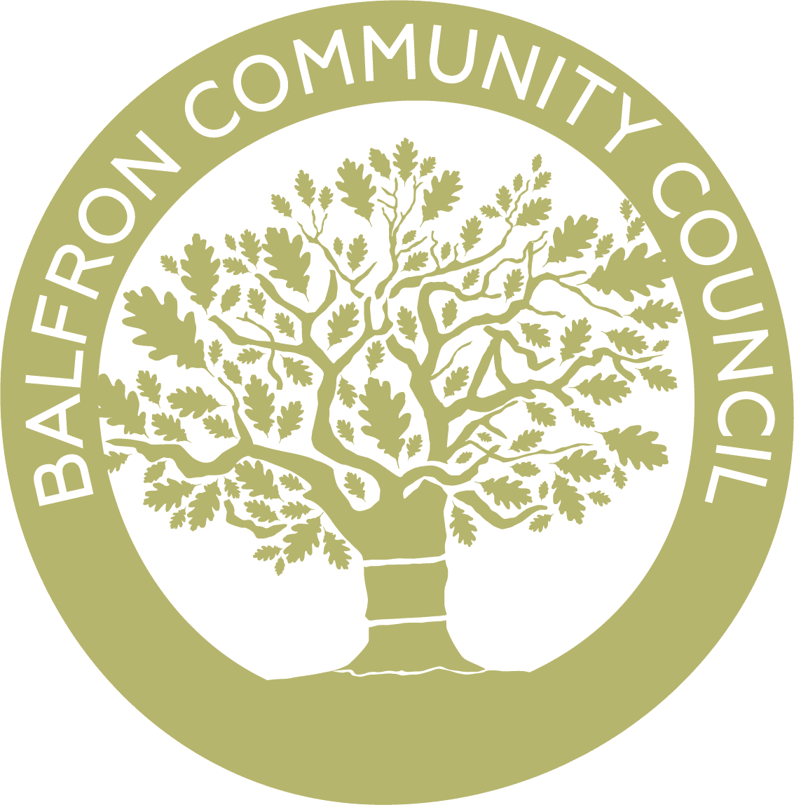 Balfron Community Council logo (image of a tree)