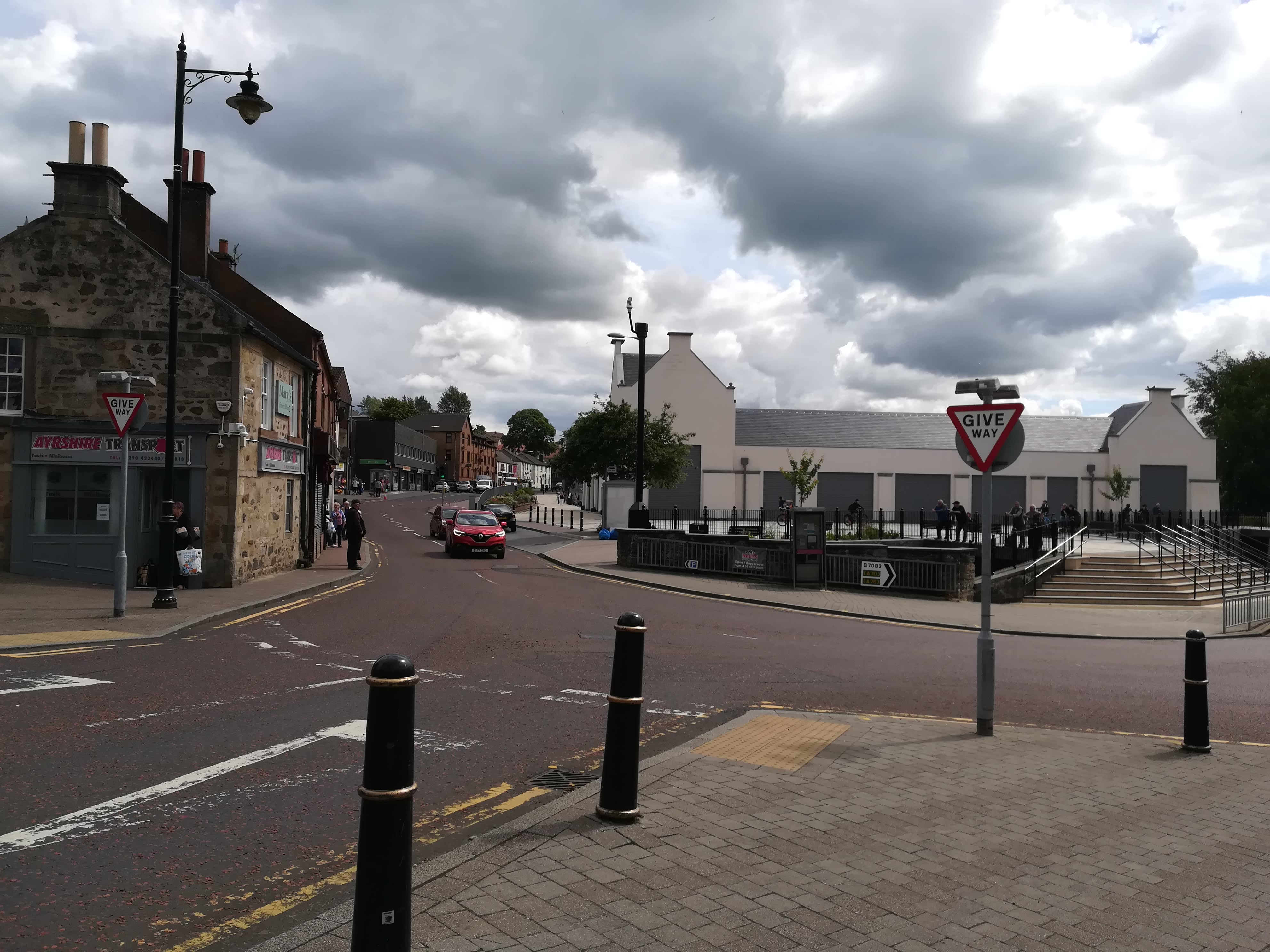 Historical view of Kilmarnock Town Centre
