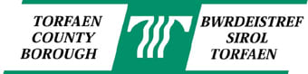 Two rivers running vertically through a capital letter T