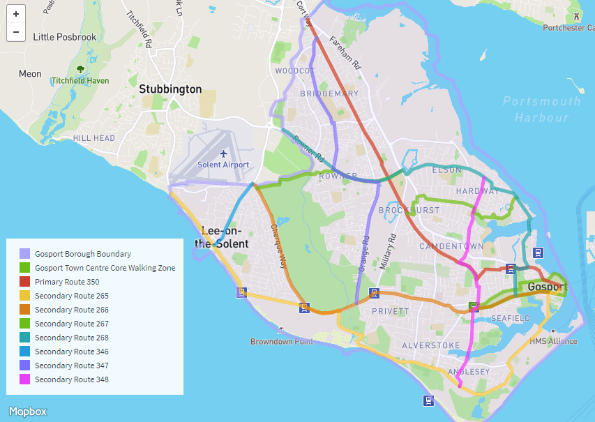 Community Forum - Gosport LCWIP Map - Commonplace