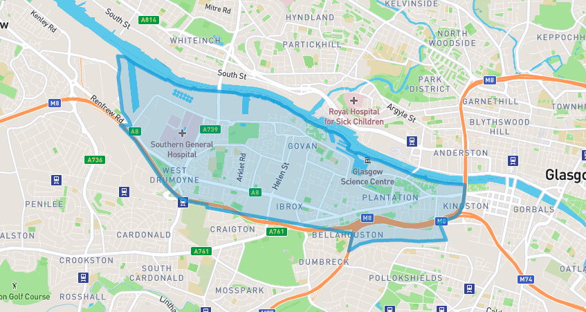 Govan Postcode Map Community Forum - Govan To Kingston LN - Commonplace