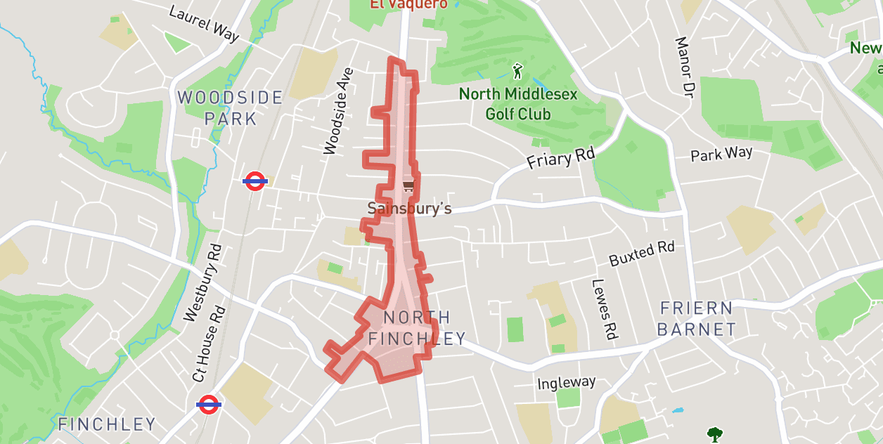 Keep in Touch with Latest News North Finchley Map Commonplace
