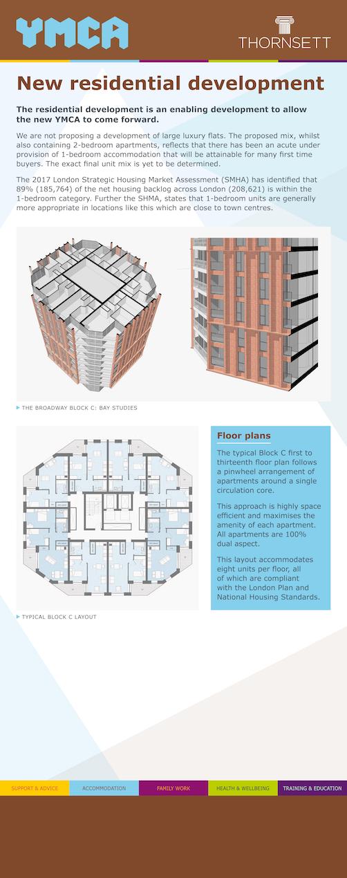 New residential development - Exhibition board PDF