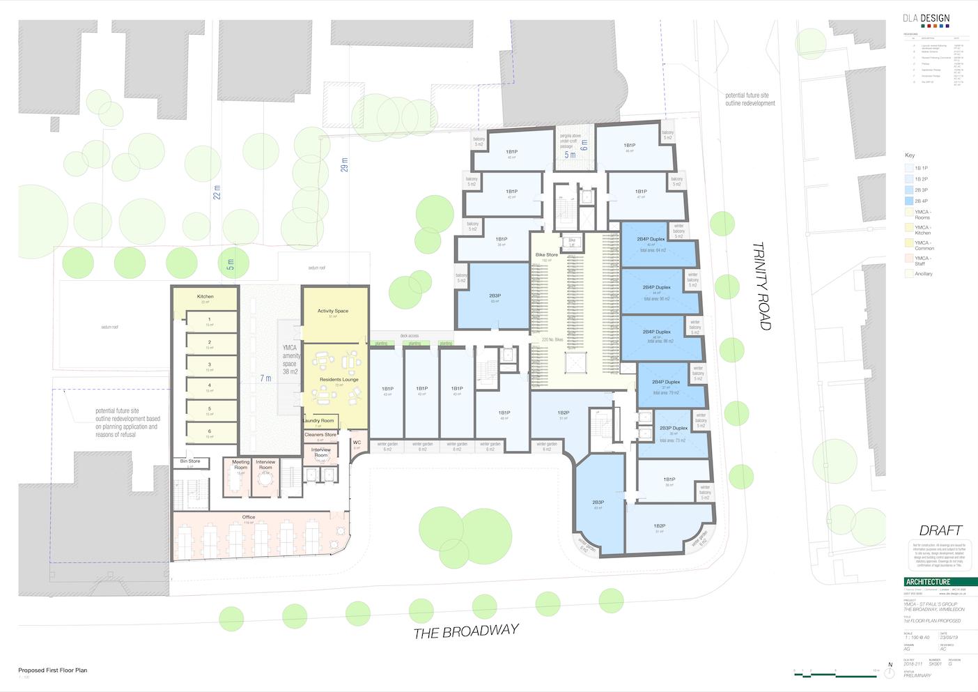 First floor plan