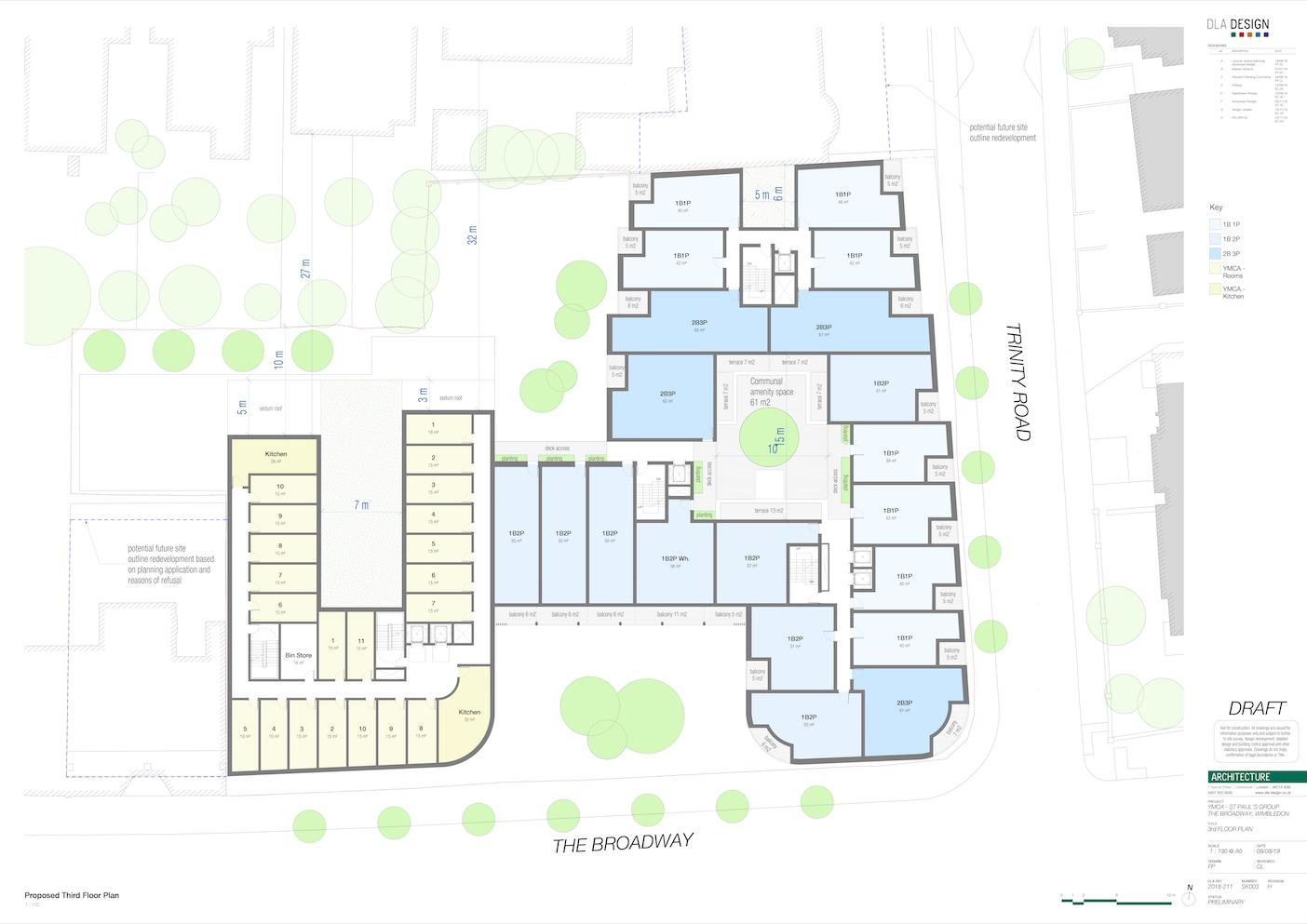 Third floor plan