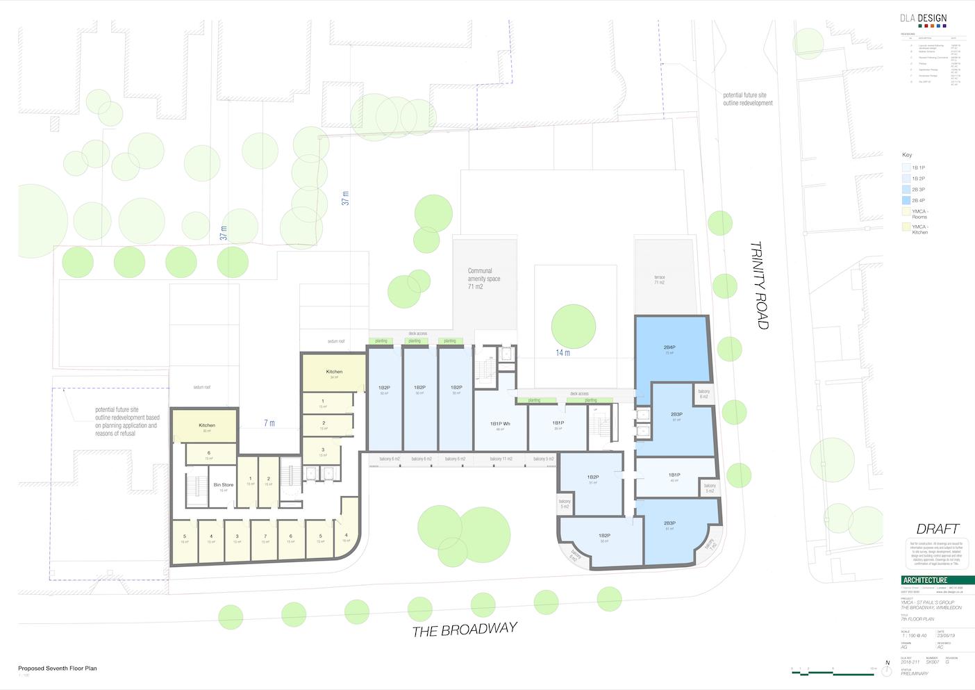 Seventh floor plan