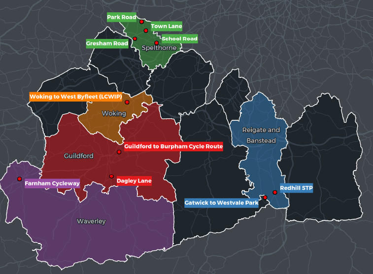 Concept Plans for Active Travel schemes (permanent plans)