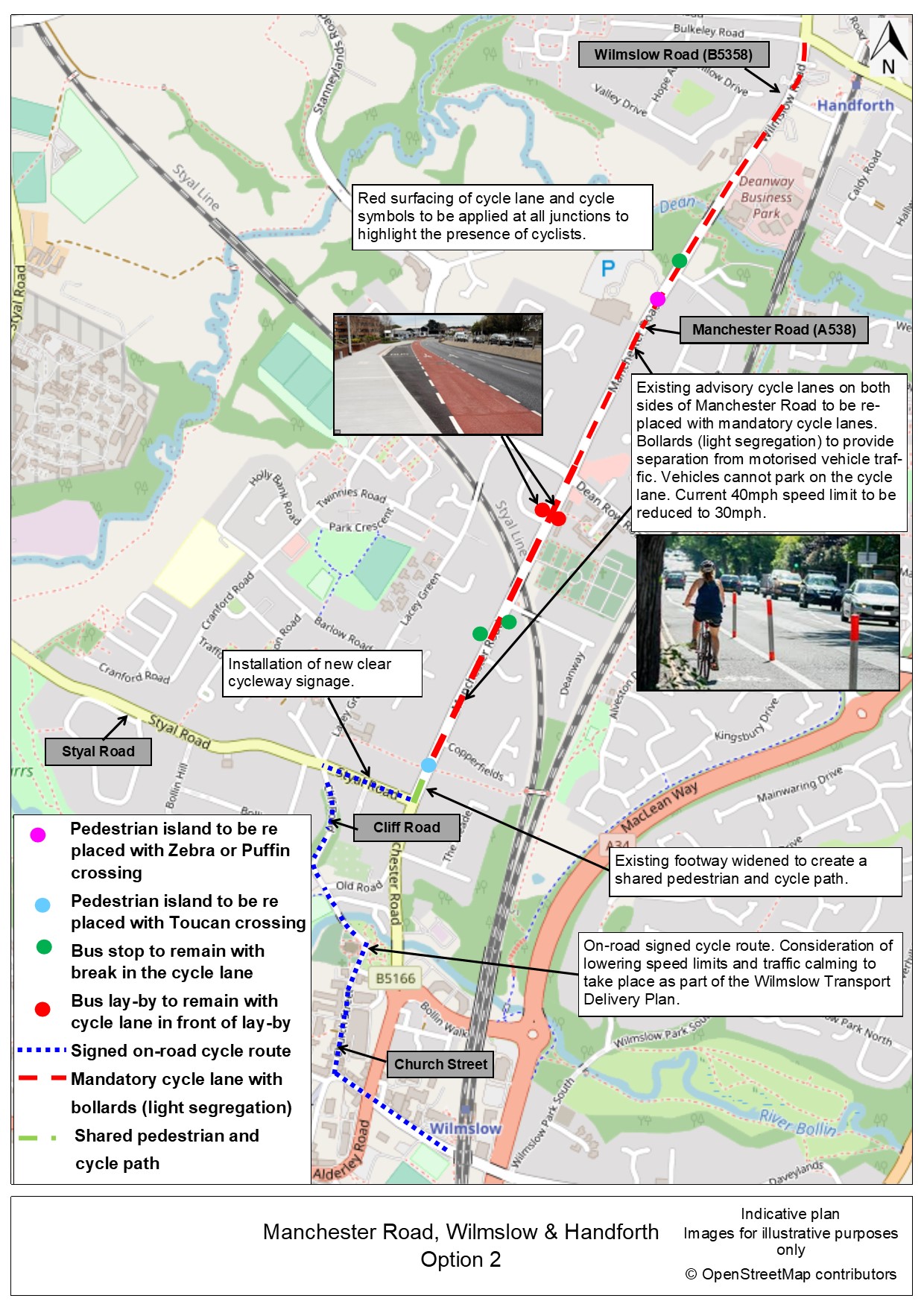 Manchester Road: Option 2