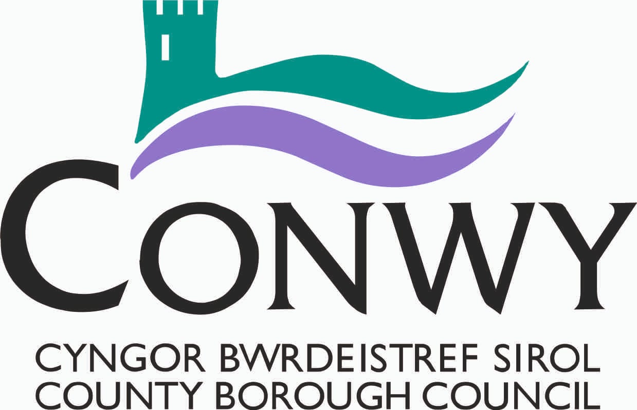 Conwy Active Travel Network Map logo