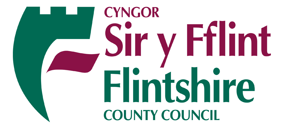 Teithio Llesol Sir y Fflint  / Flintshire  Active Travel logo