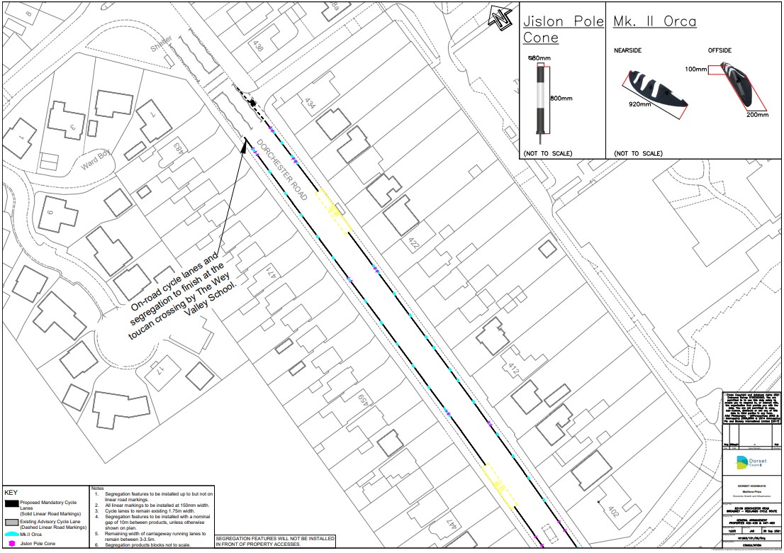 Properties 402-438 & 447-483
(Drawing HI1263-101-05-Orig)