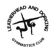 Leatherhead and dorking gymnastics club logo