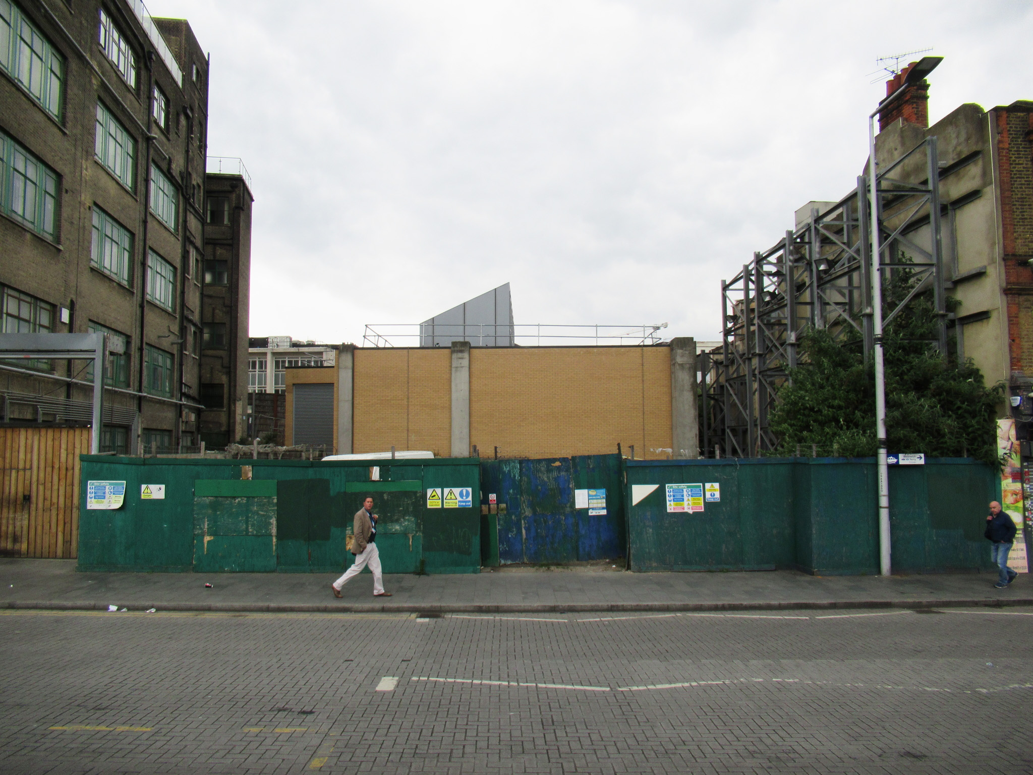 Vacant land on Woolwich New Road