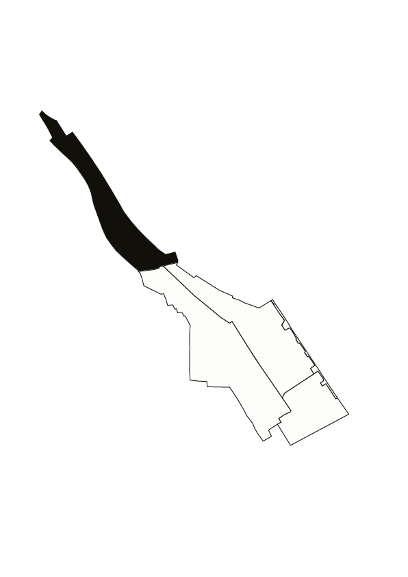 map highlighting the Northern approaches in Euston station