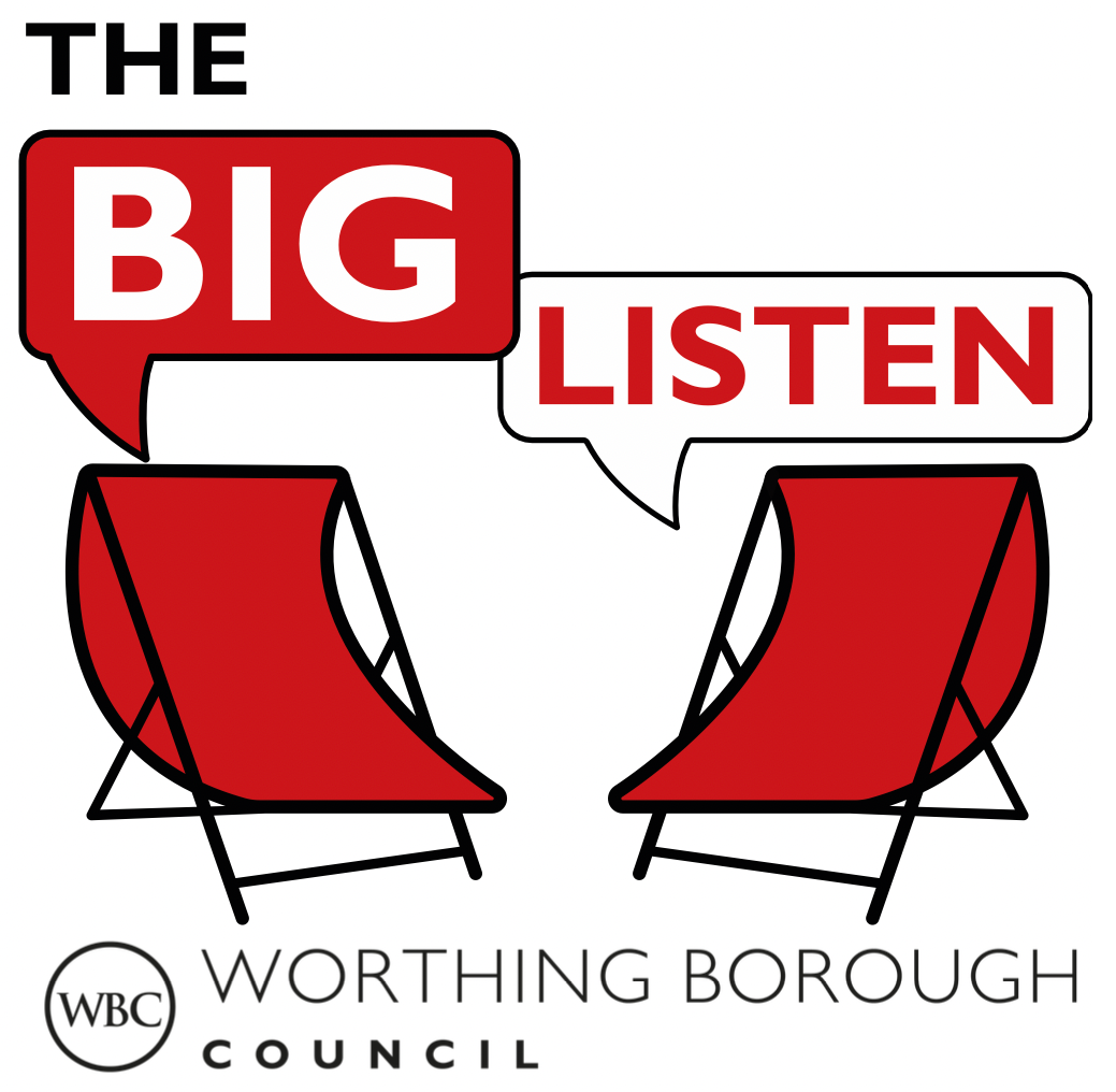 The Worthing Big Listen logo