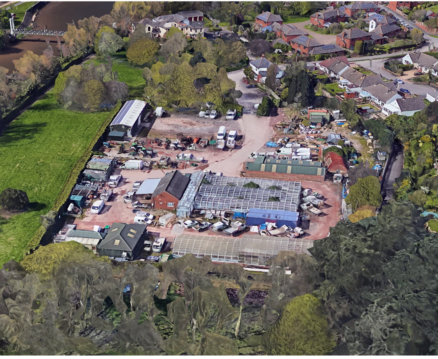 Look Back at Belle Isle, Exeter