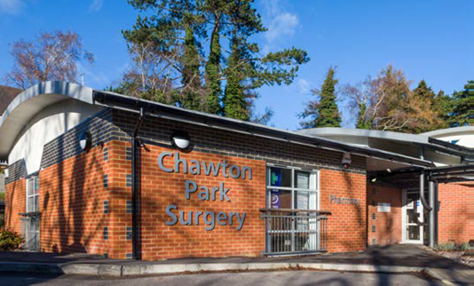 Photo of Chawton Park surgery as an example of local infrastructure which received CIL funding in 2022 