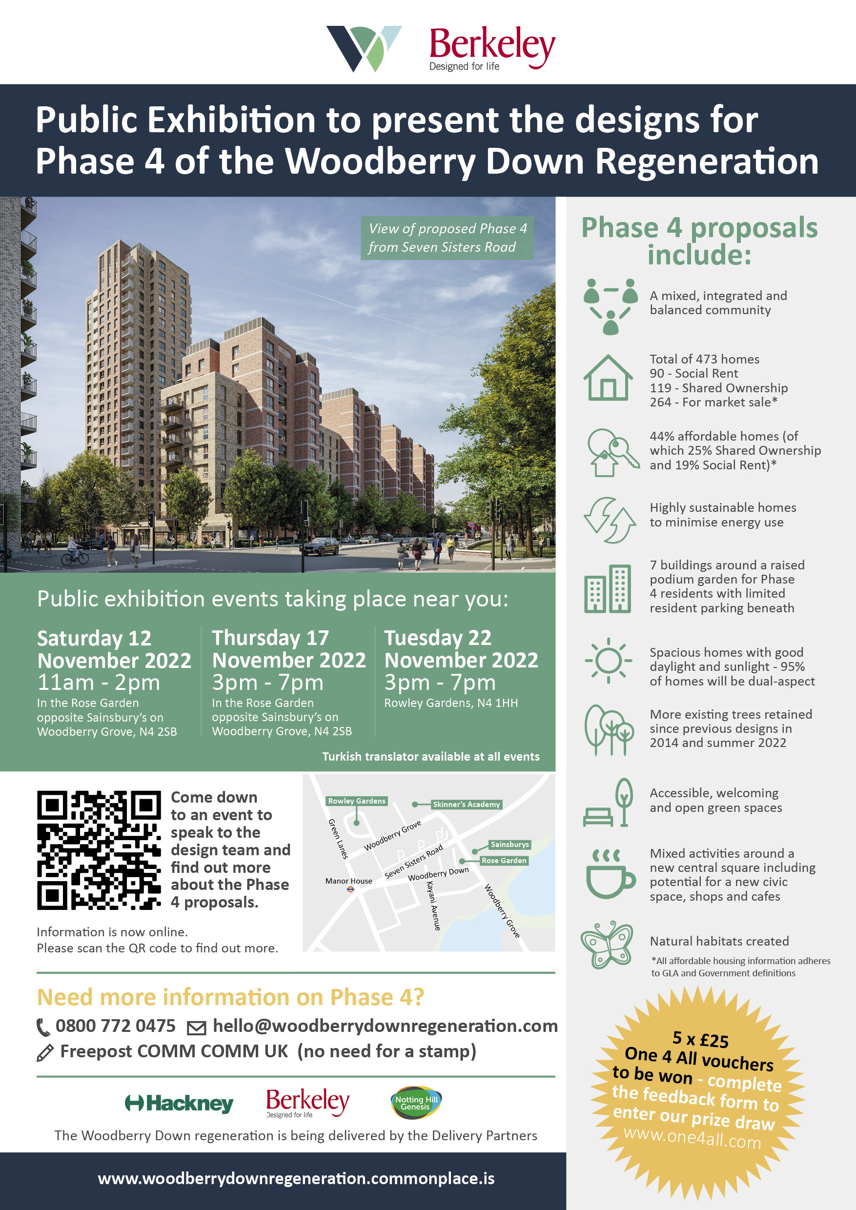 Keep in Touch with Latest News - Woodberry Down Regeneration - Commonplace