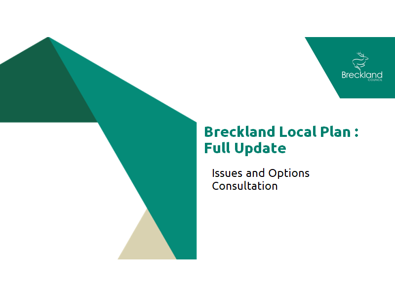 Keep in Touch with Latest News Breckland Local Plan Commonplace