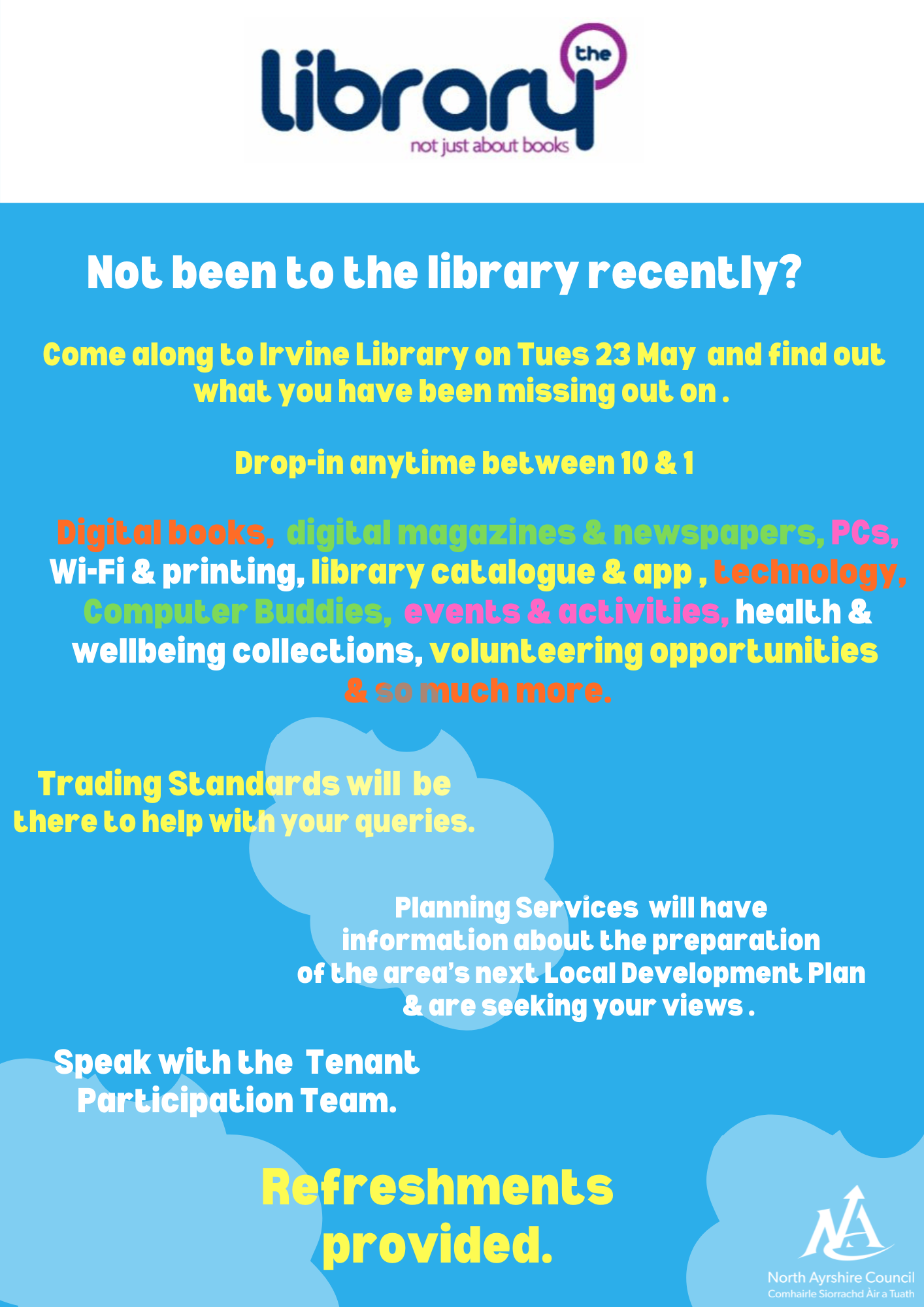 Keep in Touch with Latest News North Ayrshire’s Third Local